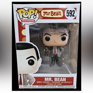 Mr Bean With Teddy Beat Funko Pop Television Movie Collector Toys Figure